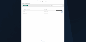 Screenshot of ANB Go Business file mapping screen